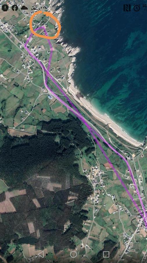 Chalet Vacacional En Segunda Linea De Playa ฟอซ ภายนอก รูปภาพ